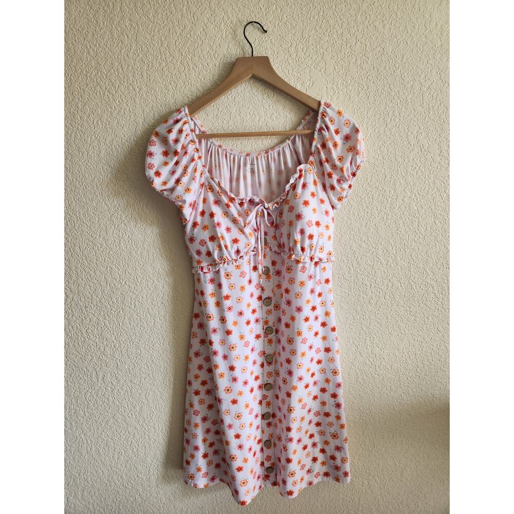 No Boundaries Women's Floral Summer Dress -Lg